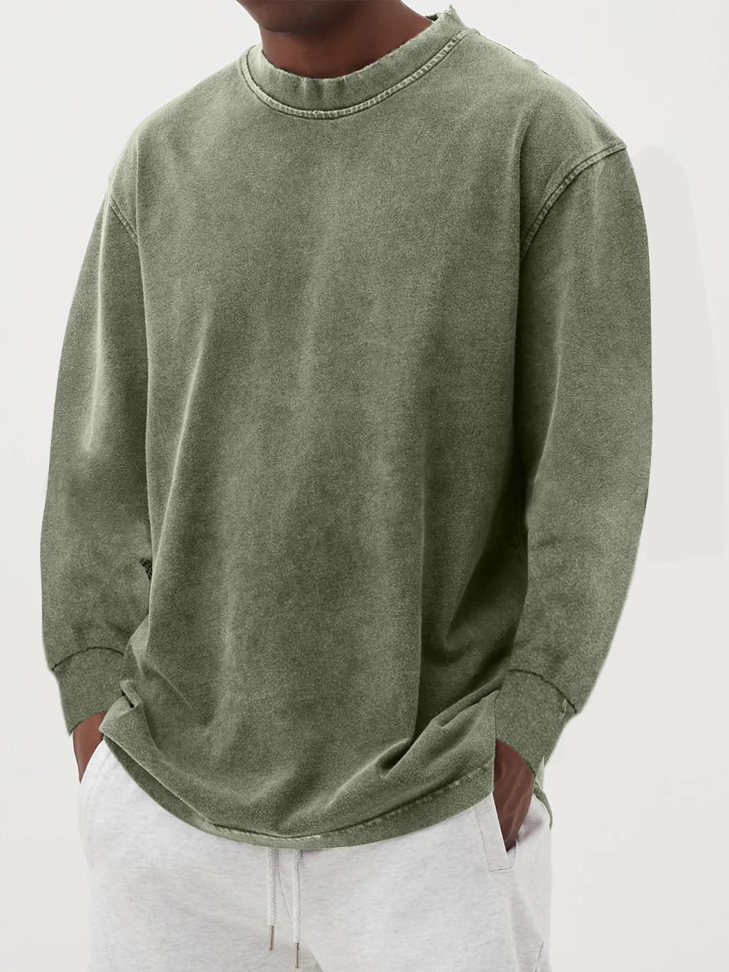 Grant | Men's Oversized Long Sleeve Knit Sweater