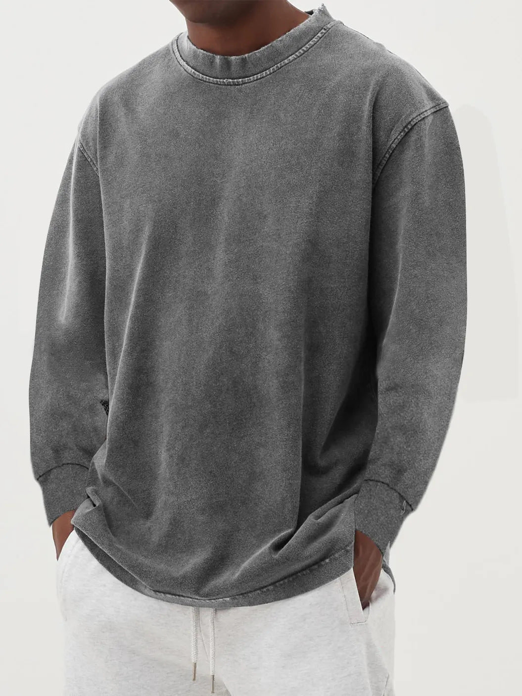 Grant | Men's Oversized Long Sleeve Knit Sweater