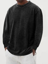 Grant | Men's Oversized Long Sleeve Knit Sweater