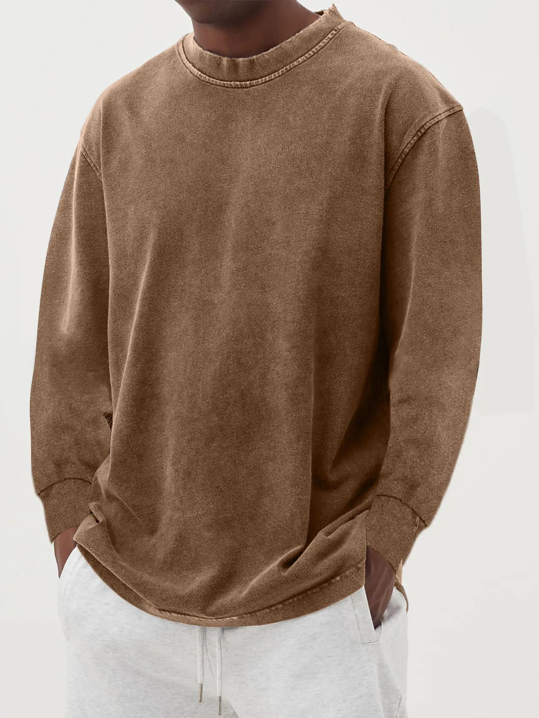 Grant | Men's Oversized Long Sleeve Knit Sweater