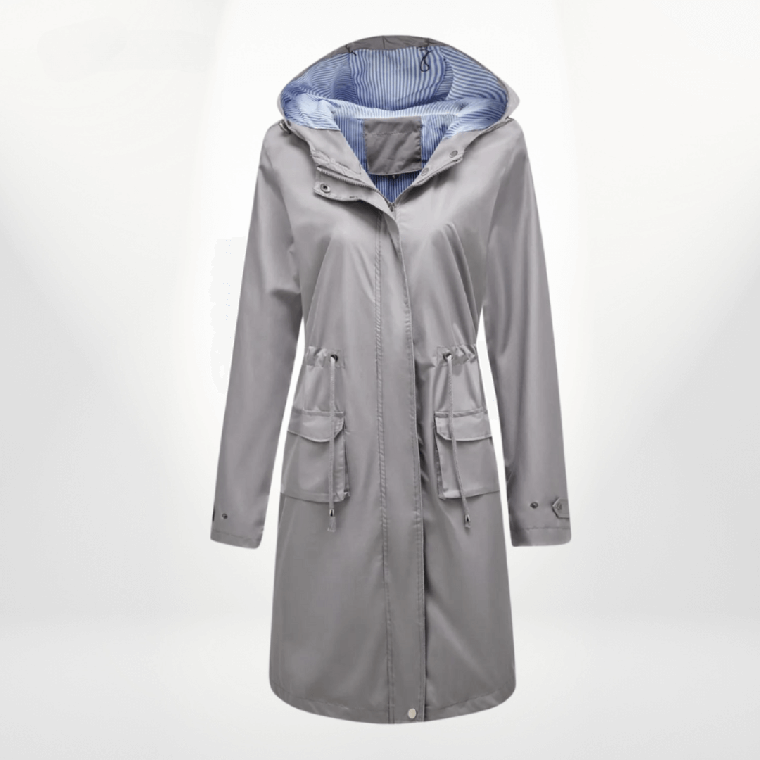 Alyssa | Women's Waterproof Over-Knee Trench Coat