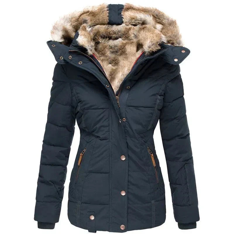 Nadine | Comfortable Warm Winter Fur Jacket