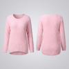 Elena | Chic Fuzzy Knit Sweater for Women
