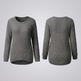 Elena | Chic Fuzzy Knit Sweater for Women