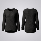 Elena | Chic Fuzzy Knit Sweater for Women