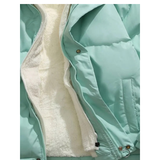 Lina | Women's Quilted Winter Jacket with High Collar