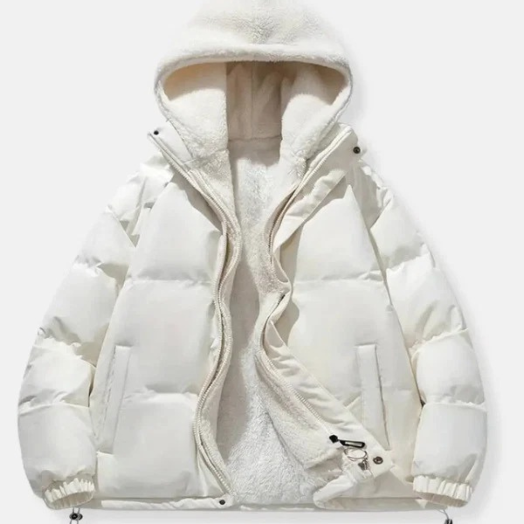 Lina | Women's Quilted Winter Jacket with High Collar