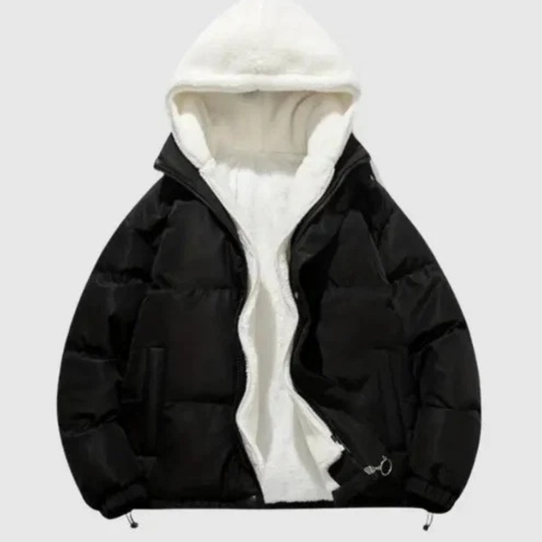 Lina | Women's Quilted Winter Jacket with High Collar