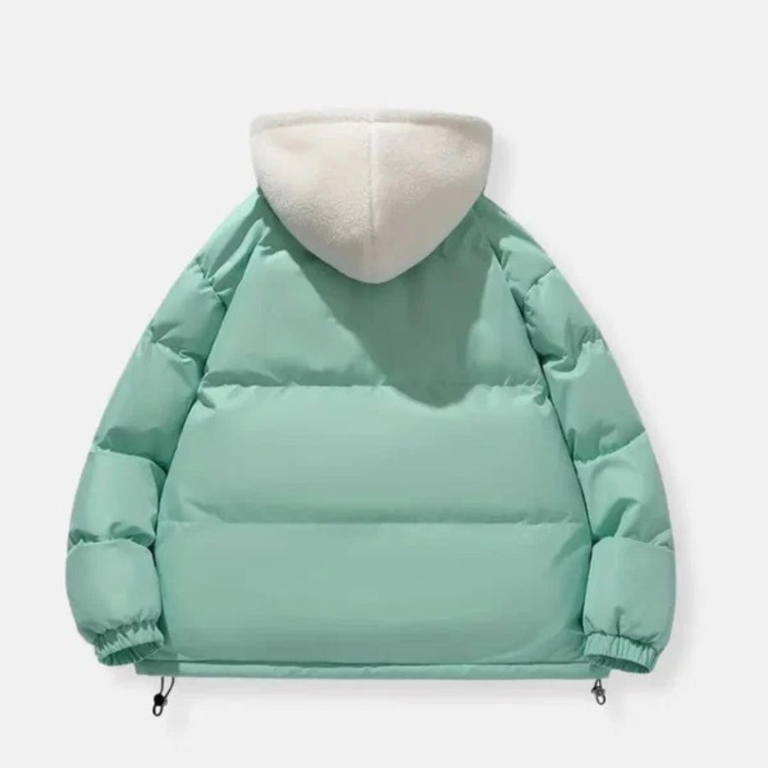Lina | Women's Quilted Winter Jacket with High Collar