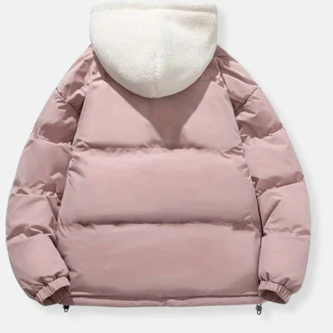 Lina | Women's Quilted Winter Jacket with High Collar
