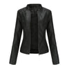 Pia | Chic Leather Jacket with Sophisticated Flair