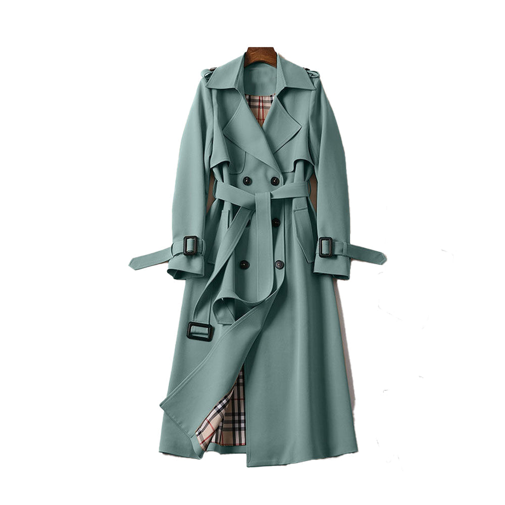 Paige | Elegant Trench Coat with Belt