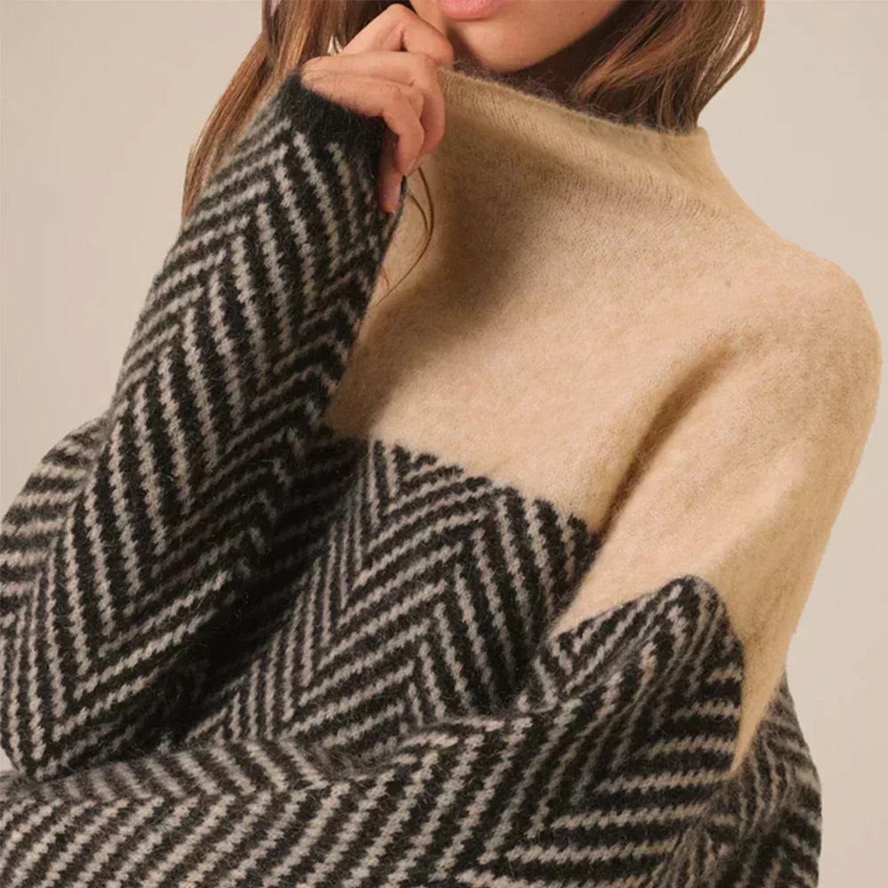 Louise | Turtleneck Sweater - Maison Sydney