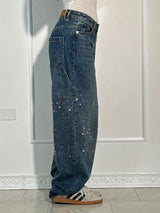 Balloon Carpenter Shine Denim Jeans - Maison Sydney
