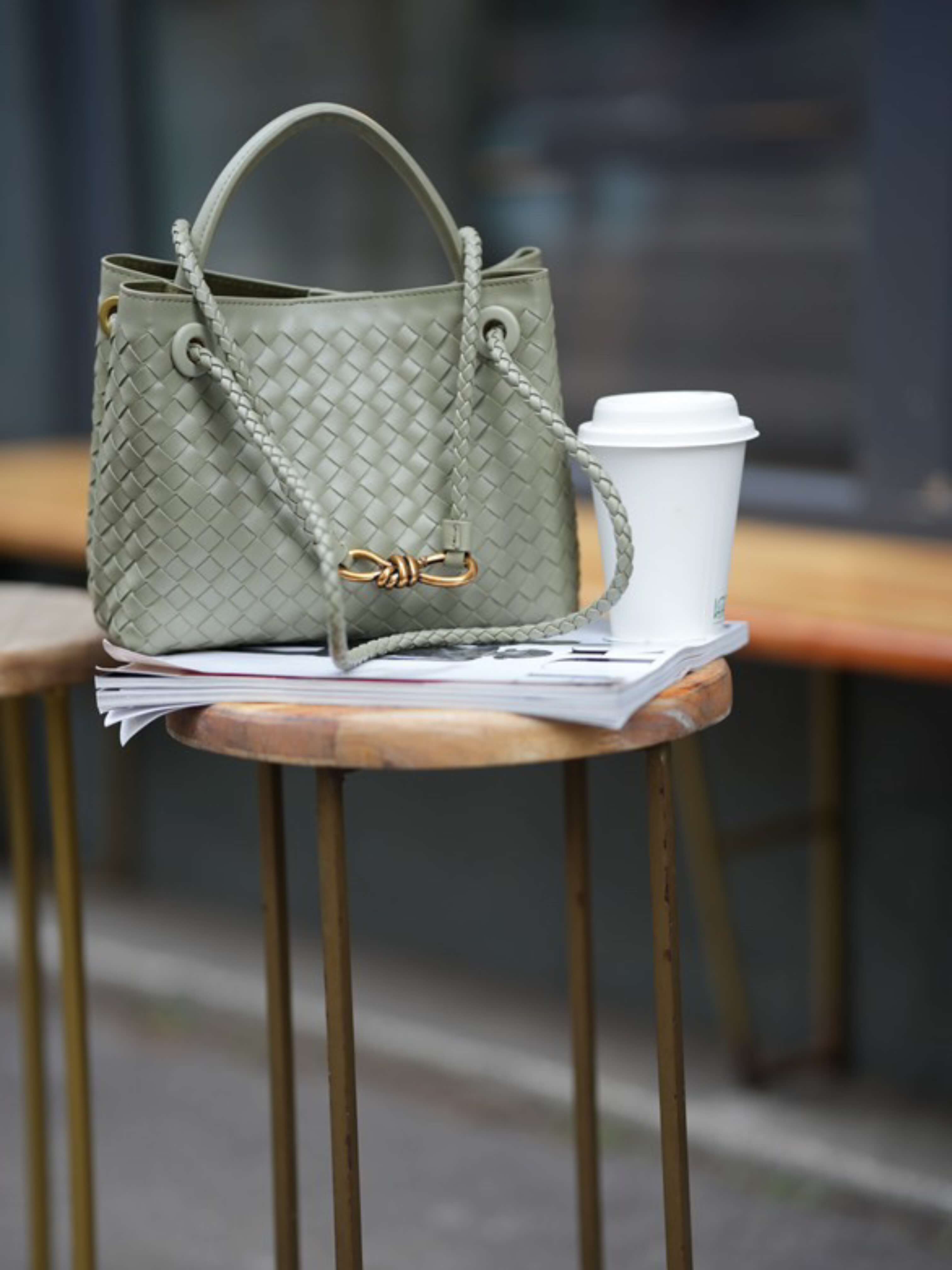 Billie Mini Woven Bag Small - Maison Sydney