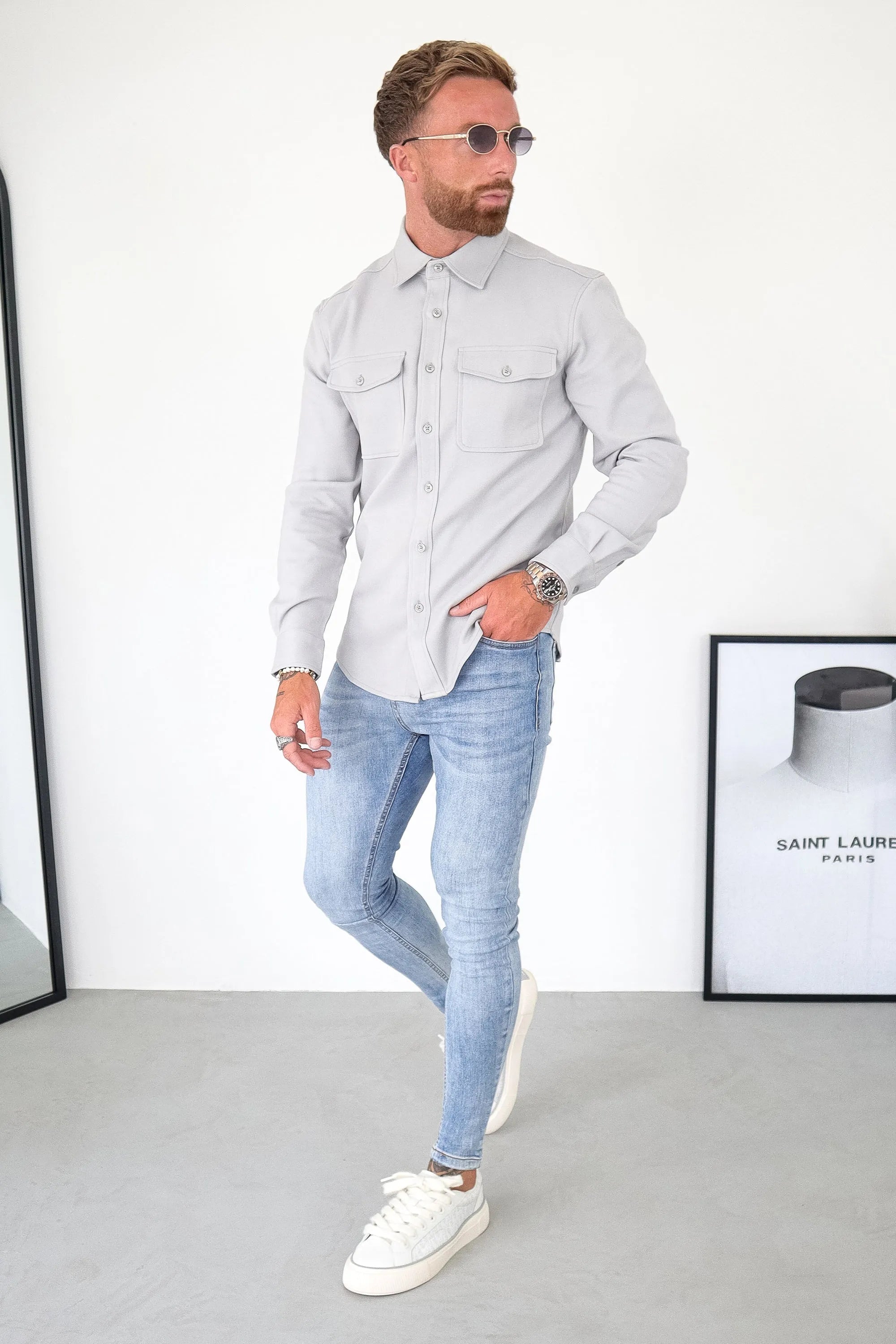 THE DANTE OVERSHIRT - Maison Sydney