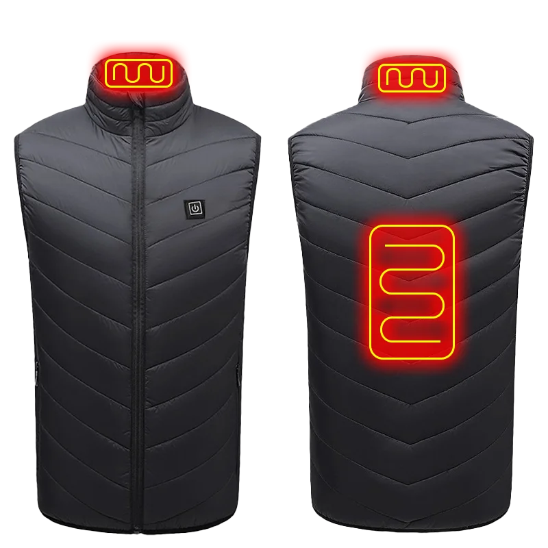 DuraHeat | 21-Zone Outdoor Heated Vest – Tough Graphene Tech - Threadford