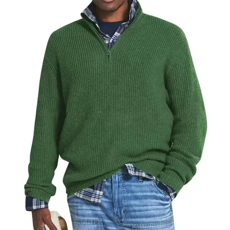 Glenrock | Half-Zip Knit Pullover - Threadford