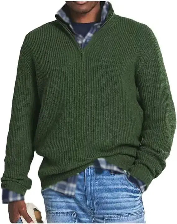 Glenrock | Half-Zip Knit Pullover - Threadford