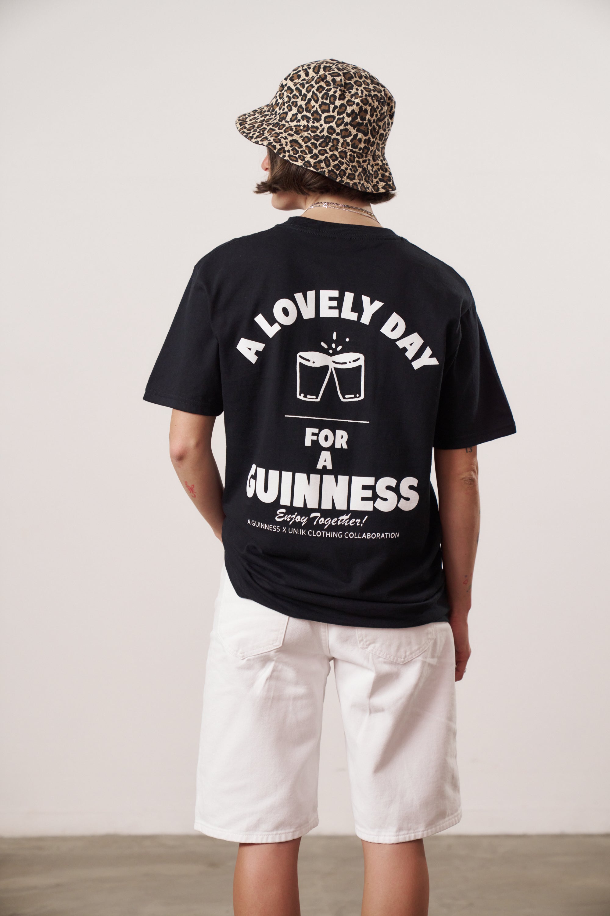 Guinness x MS 'Enjoy Together' Tee - Black - Maison Sydney