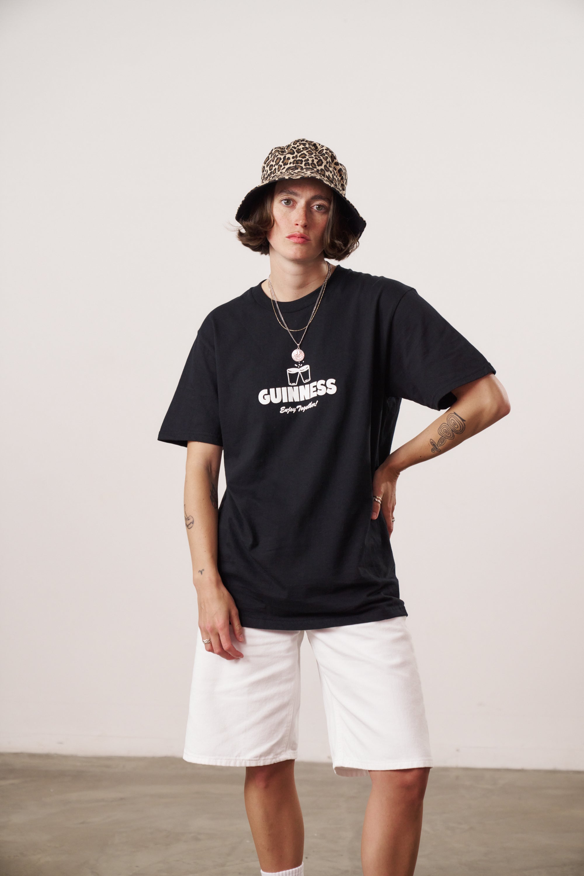 Guinness x MS 'Enjoy Together' Tee - Black - Maison Sydney