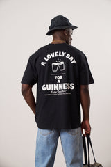 Guinness x MS 'Enjoy Together' Tee - Black - Maison Sydney