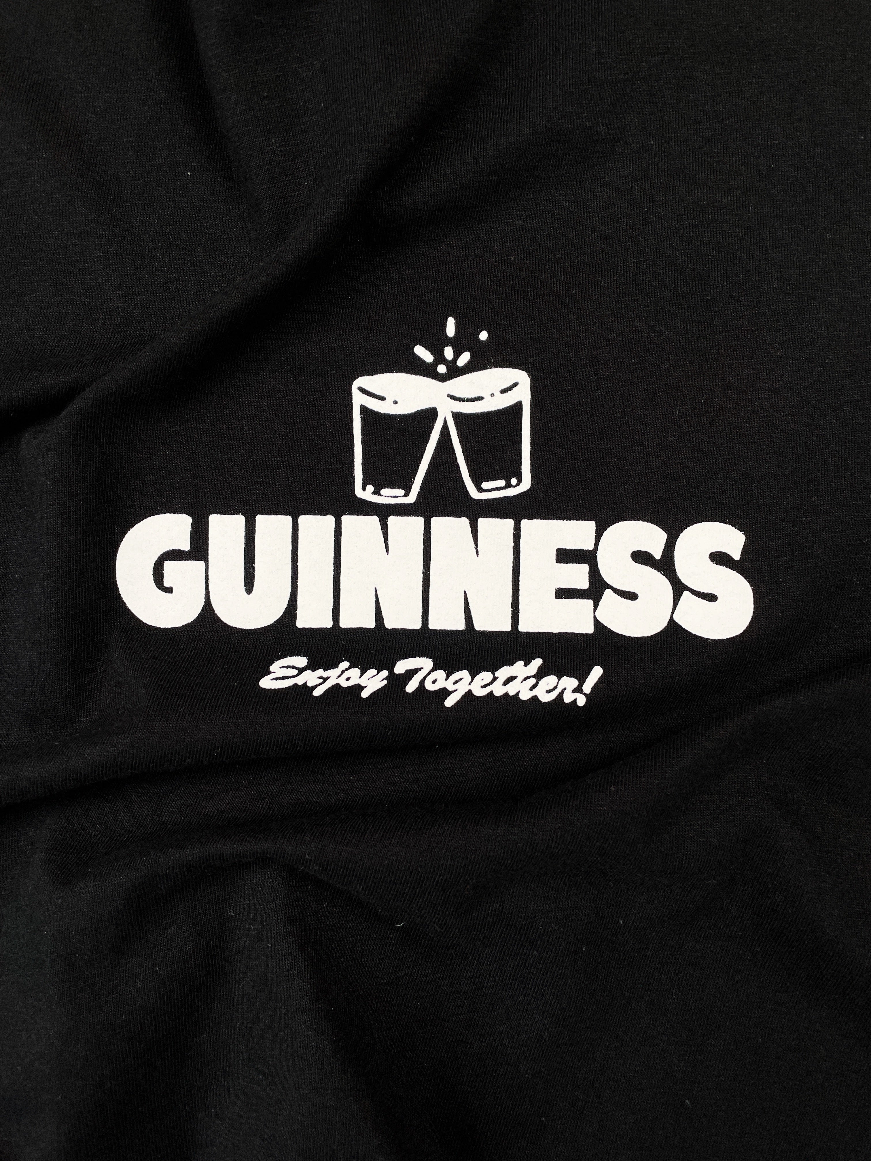 Guinness x MS 'Enjoy Together' Tee - Black - Maison Sydney