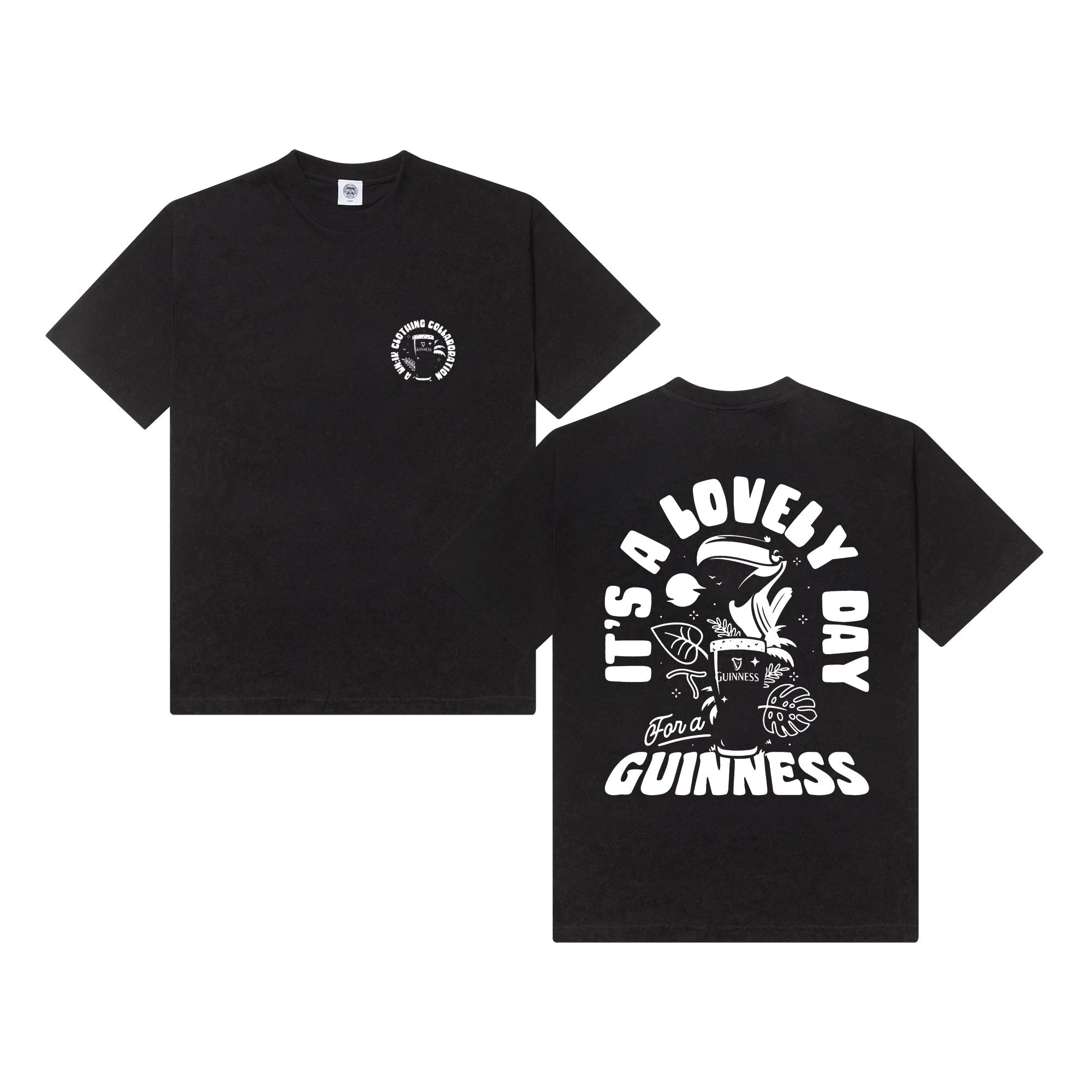 Guinness x MS 'Jungle' Tee - Black - Maison Sydney