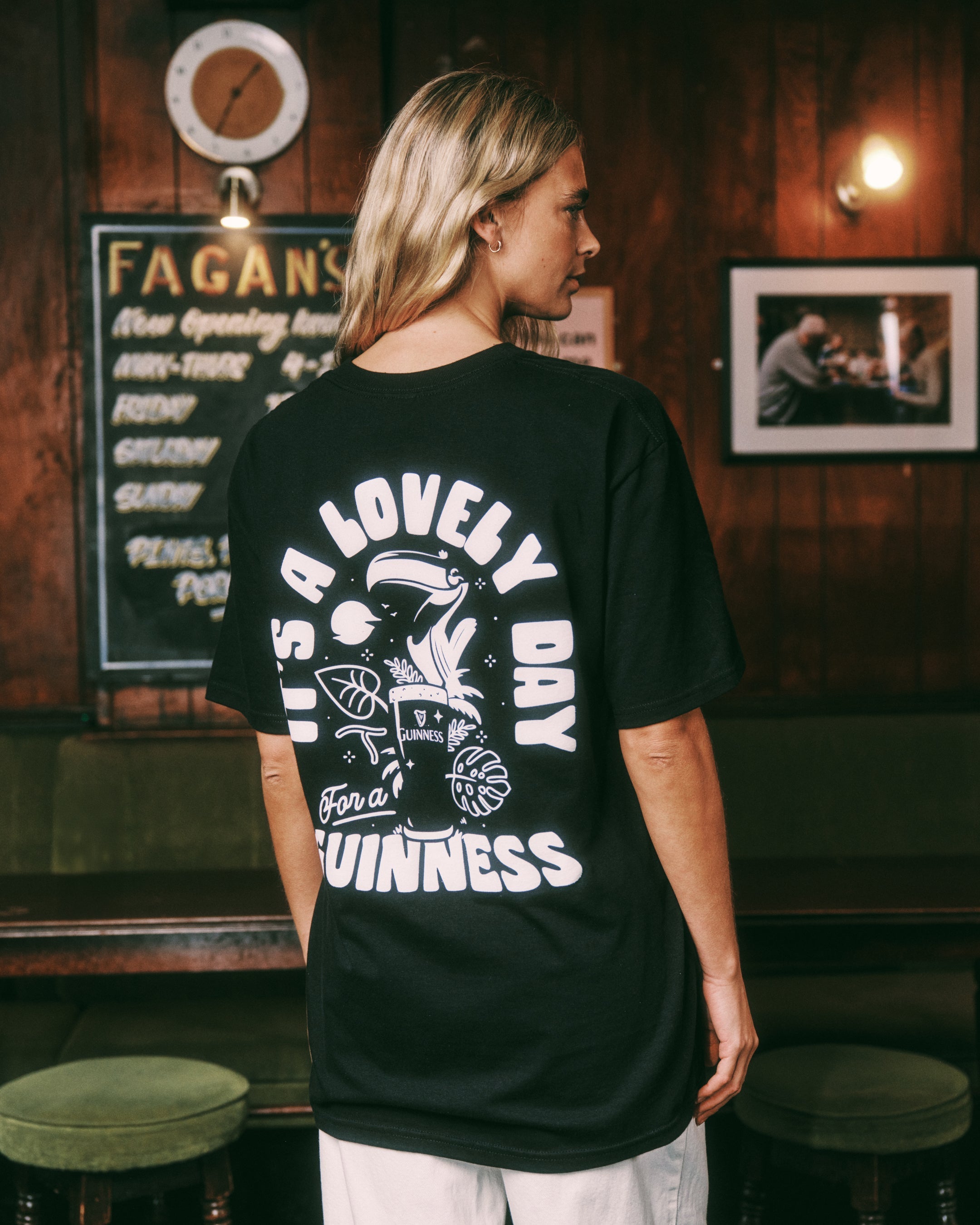 Guinness x MS 'Jungle' Tee - Black - Maison Sydney