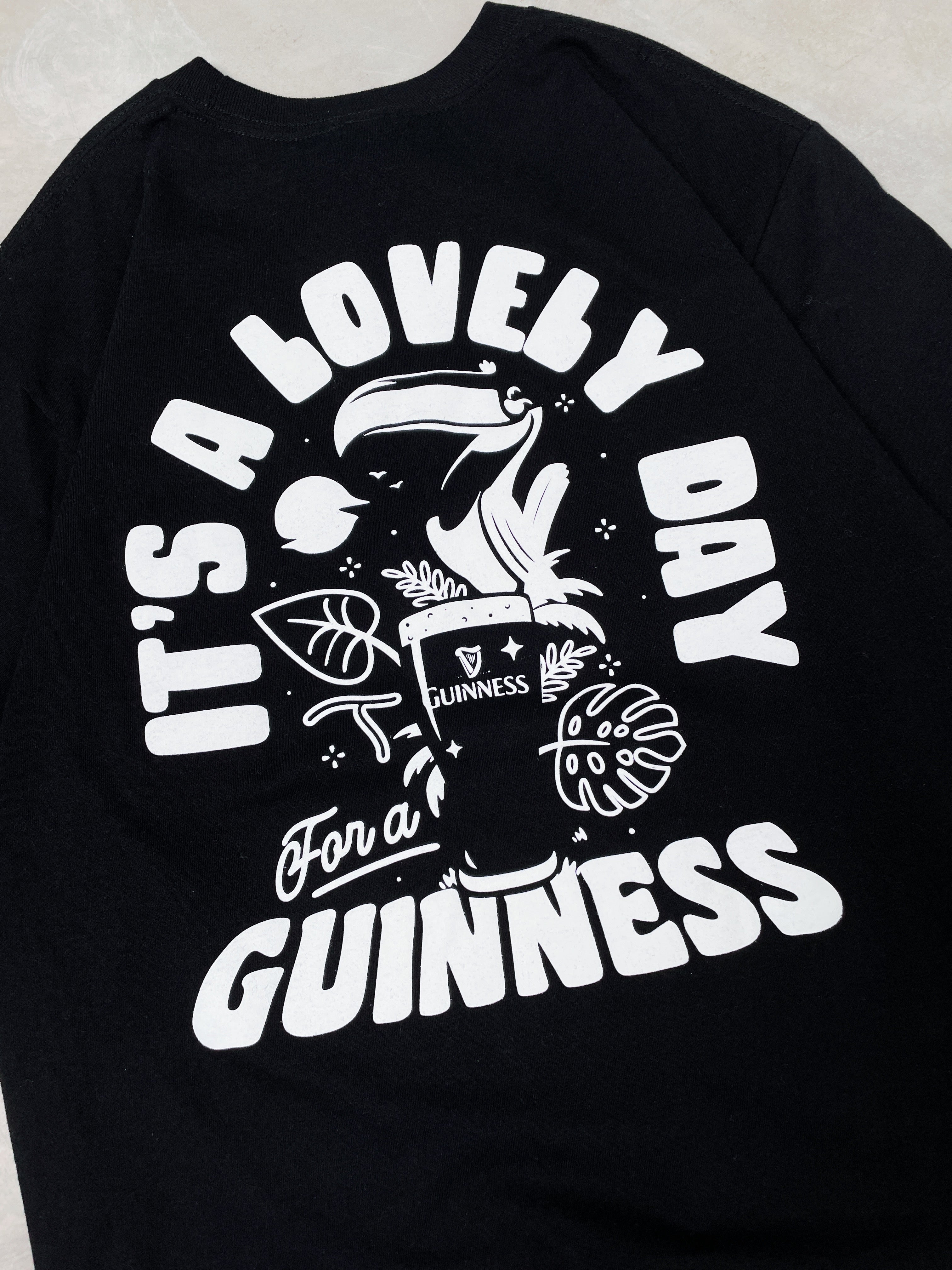 Guinness x MS 'Jungle' Tee - Black - Maison Sydney