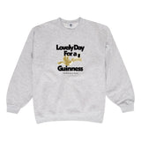 Guinness x MS 'Lovely Day' Sweater - Ash Grey - Maison Sydney