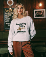 Guinness x MS 'Lovely Day' Sweater - Ash Grey - Maison Sydney