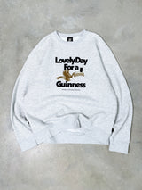 Guinness x MS 'Lovely Day' Sweater - Ash Grey - Maison Sydney