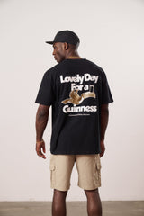 Guinness x MS 'Lovely Day' Tee - Black - Maison Sydney