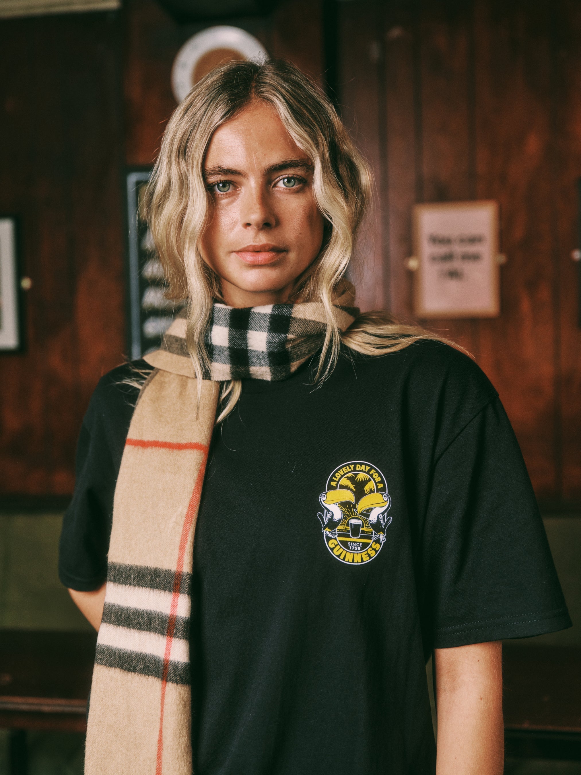 Guinness x MS 'Tropical' Tee - Black - Maison Sydney