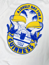 Guinness x MS 'Tropical' Tee - White - Maison Sydney