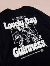 Guinness x MS 'Worldwide' Tee - Black - Maison Sydney