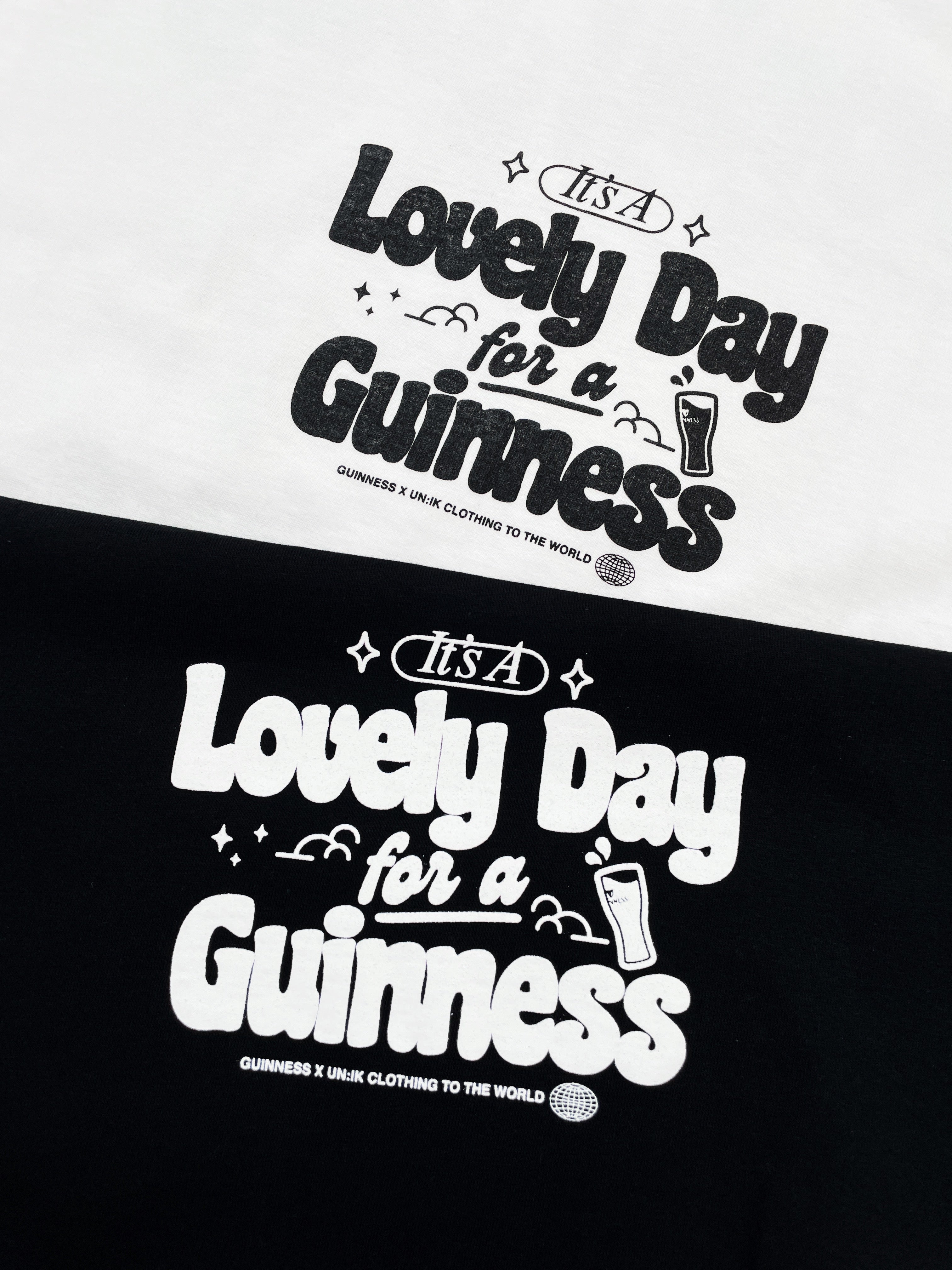 Guinness x MS 'Worldwide' Tee - Black - Maison Sydney