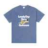 Guinness x MS 'Lovely Day' Vintage Washed Tee - Blue - Maison Sydney