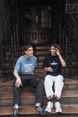 Guinness x MS 'Lovely Day' Vintage Washed Tee - Blue - Maison Sydney