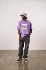 Guinness x MS 'Lovely Day' Vintage Washed Tee - Purple - Maison Sydney