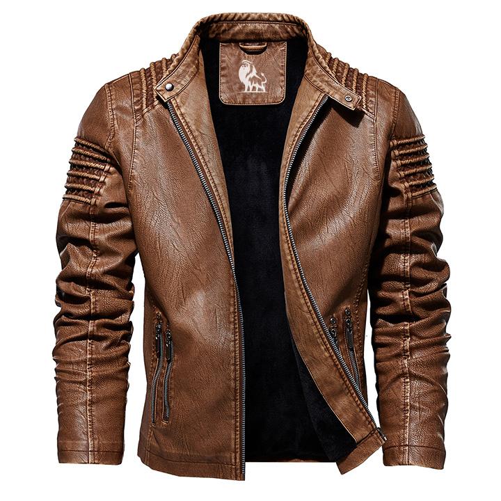 Kingdom Leather Jacket - Threadford