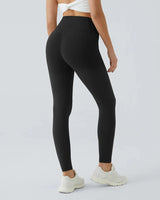 High Waisted Butt Lifting Tummy Control Side Pocket Shaping Training Leggings - Maison Sydney