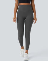 High Waisted Butt Lifting Tummy Control Side Pocket Shaping Training Leggings - Maison Sydney