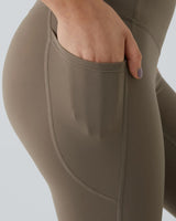 High Waisted Butt Lifting Tummy Control Side Pocket Shaping Training Leggings - Maison Sydney