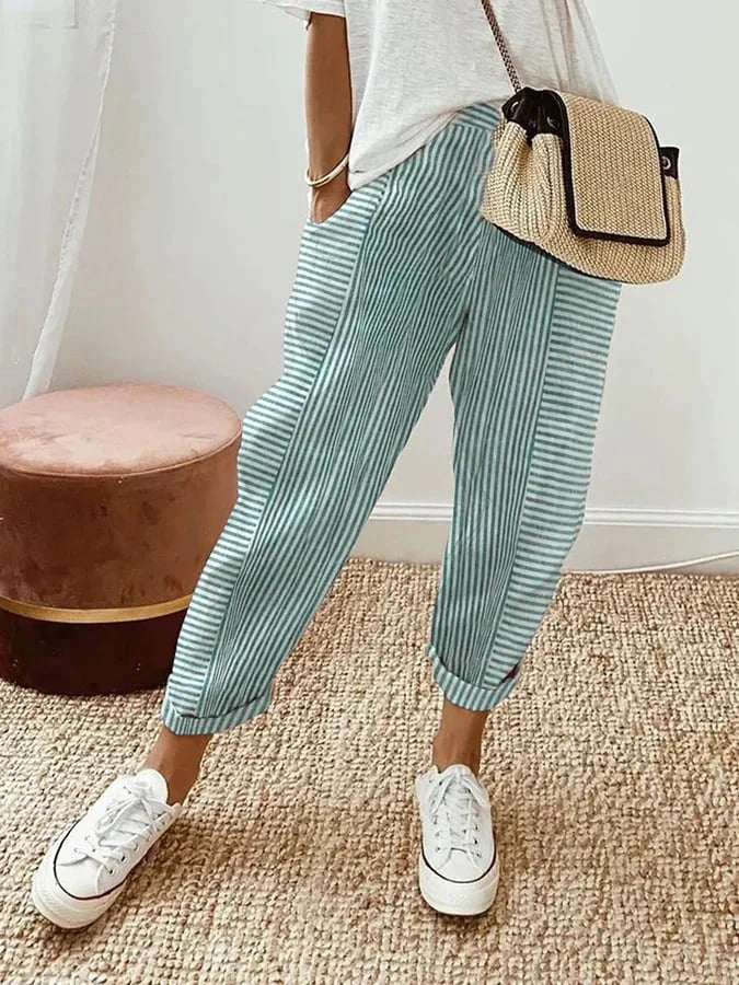 Lore Striped Pants - Maison Sydney