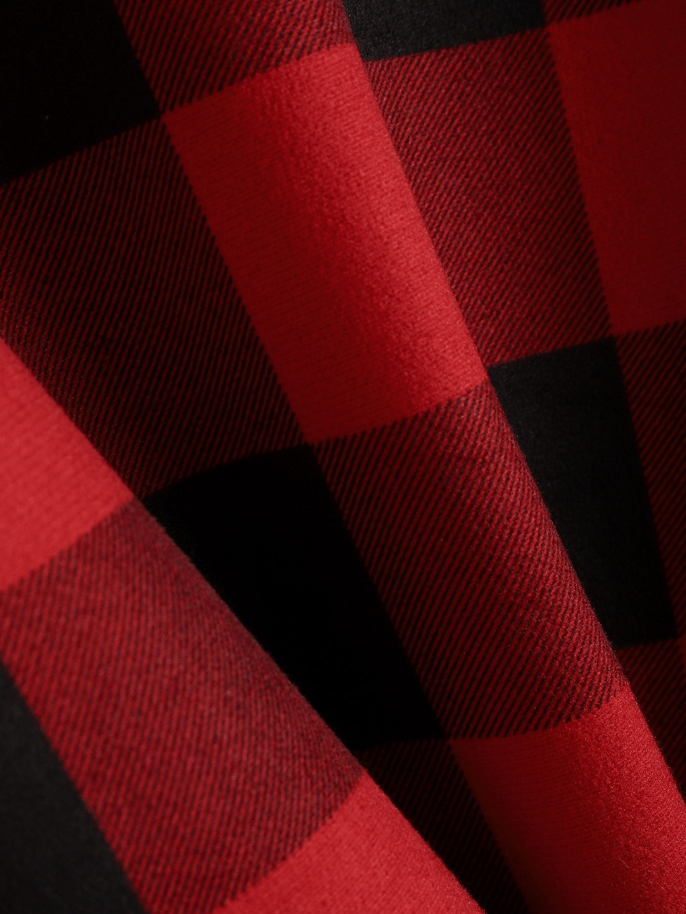 Flannel Fleece Lined Hooded Shirt - Maison Sydney