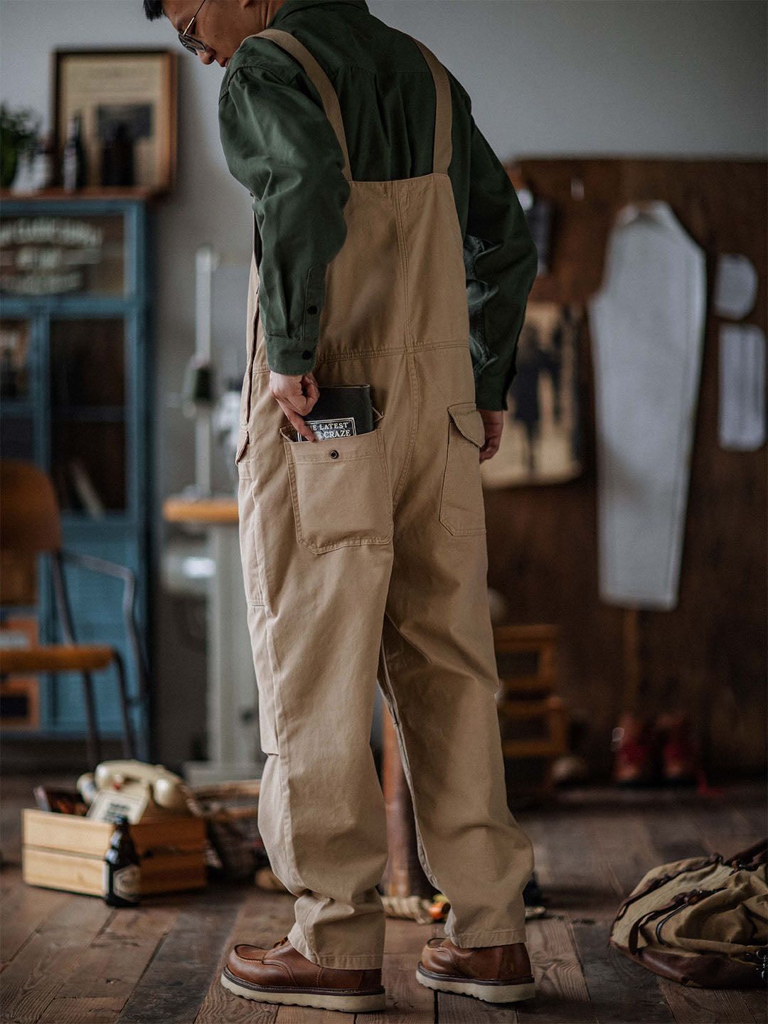 Crafter Bib Overalls - Threadford