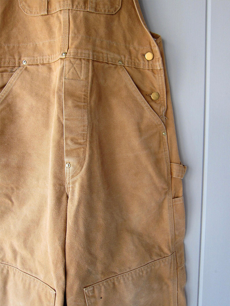 Duck Bib Overalls Canvas Workwear Dungarees - Threadford