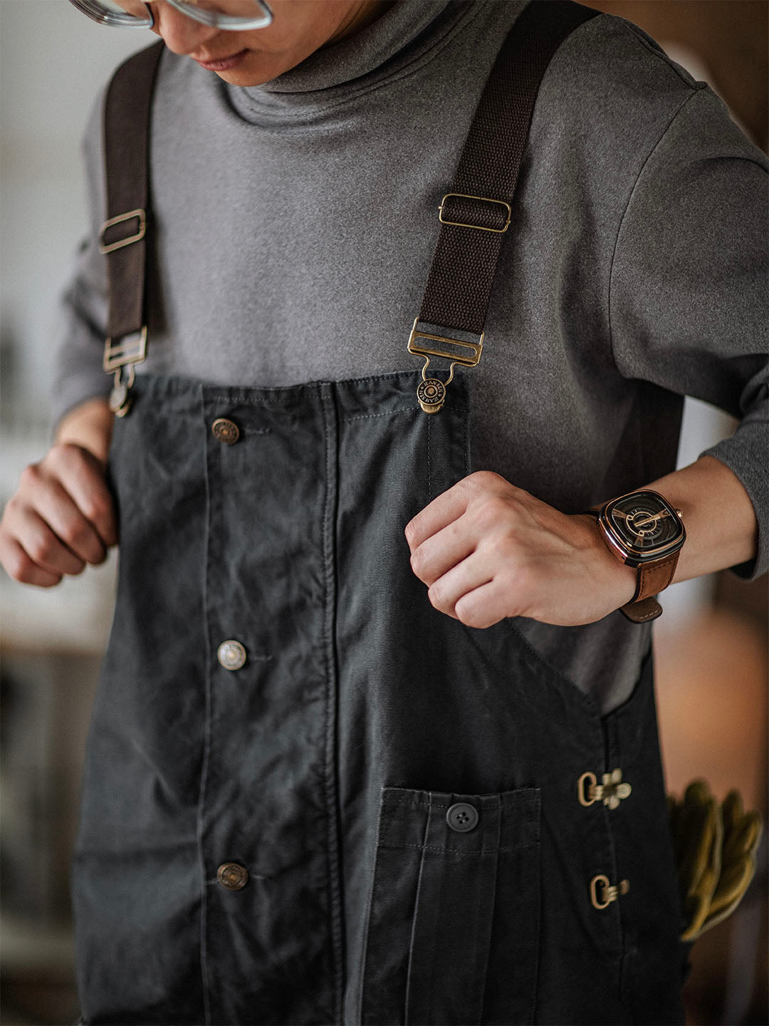 Carver Canvas Overalls - Threadford